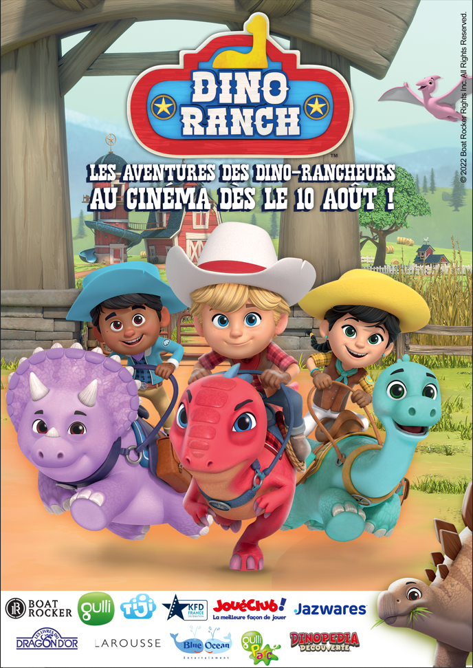 DINO RANCH – LES AVENTURES DES DINO-RANCHEURS AU CINEMA !