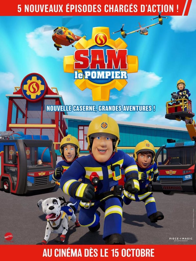Sam le pompier – nouvelle caserne, grandes aventures !